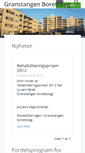 Mobile Screenshot of granstangen.no